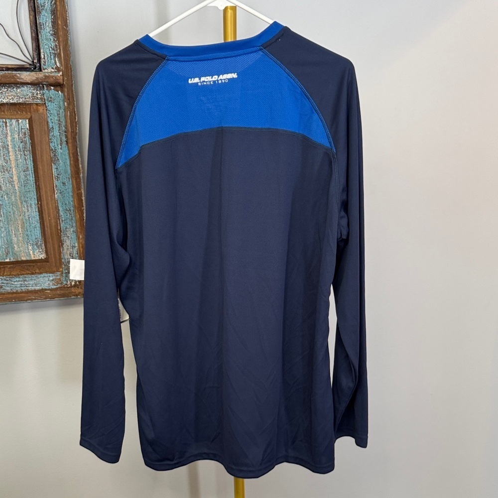 U.S. Polo Assn. Black Long Sleeve Shirt NWT XL - Picture 5 of 9